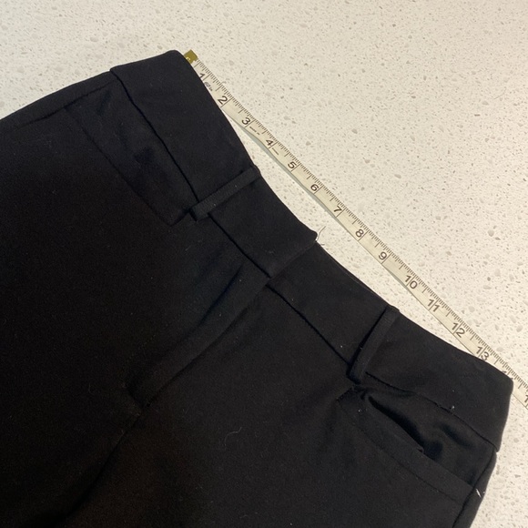 SHARAGANO skinny trouser black CIGARETTE 6 pants stretch ankle crop - Picture 4 of 6